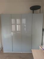 IKEA pax kast licht blauwe glans deuren, Ophalen, 200 cm of meer, 50 tot 100 cm, Zo goed als nieuw