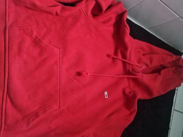 Rode Tommy Hilfiger hoodie