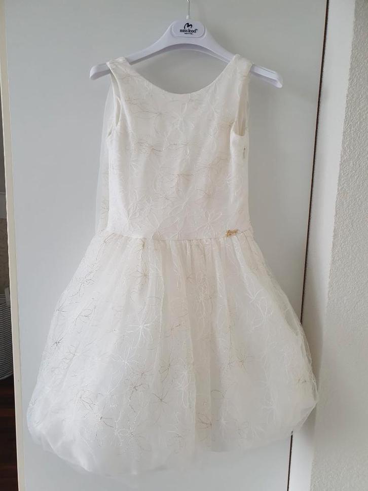 Communiejurk of feestjurk, maat 128-134, Kinderen en Baby's, Kinderkleding | Kinder-kledingpakketten, Zo goed als nieuw, Maat 128