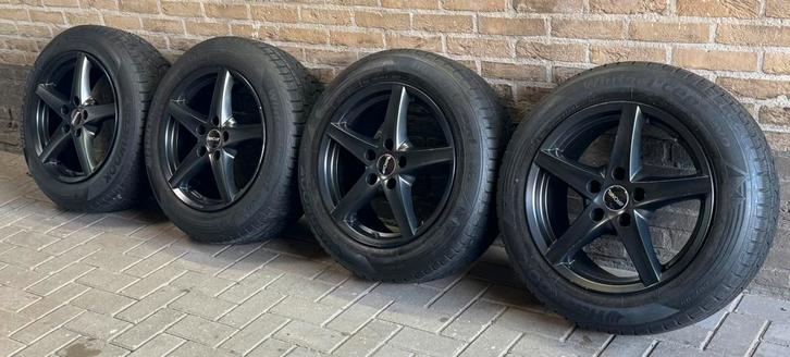 5x120 17 inch Ronal velgen Hankook banden Insignia , VW T5, Auto-onderdelen, Banden en Velgen, Banden en Velgen, Winterbanden