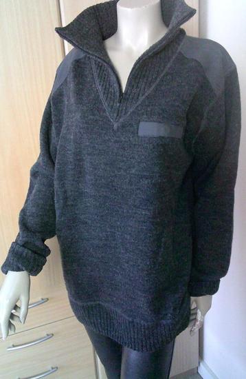 LIFE LINE grijze trui met rits schipperstrui maat L beschikbaar voor biedingen