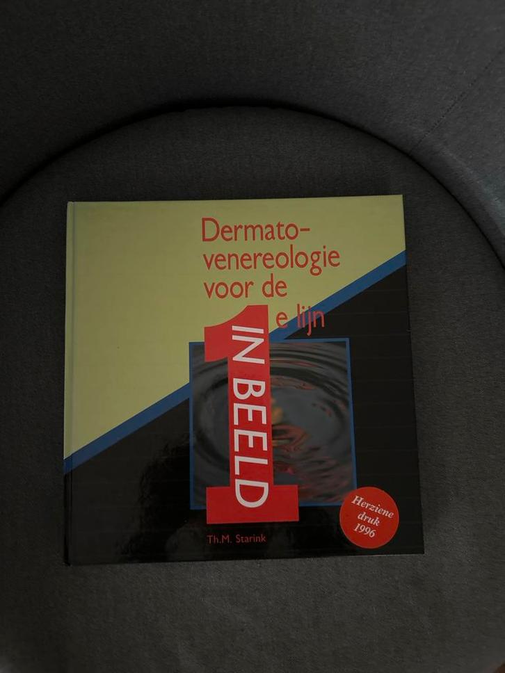 Dermatovenerologie in Beeld - Starink, Boeken, Studieboeken en Cursussen, Gelezen, HBO, Beta, Ophalen of Verzenden