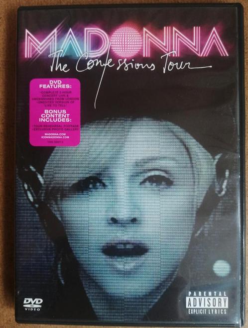 Madonna - The Confessions Tour, Cd's en Dvd's, Dvd's | Muziek en Concerten, Zo goed als nieuw, Muziek en Concerten, Ophalen of Verzenden