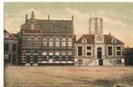 Wageningen Raadhuis en Postkantoor., Verzamelen, Ansichtkaarten | Nederland, Gelopen, Gelderland, Ophalen of Verzenden, Voor 1920