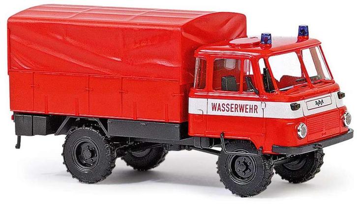 Busch 50200 Robur LO 2002 A Wasserwehr, Hobby en Vrije tijd, Modelauto's | 1:87, Nieuw, Bus of Vrachtwagen, Overige merken, Ophalen of Verzenden