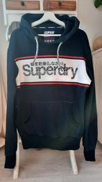 Superdry hoody mt. L, Maat 52/54 (L), Blauw, Ophalen of Verzenden, Zo goed als nieuw