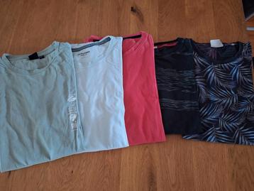Set van 5 heren t-shirts, maat L/XL beschikbaar voor biedingen