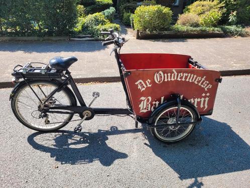 Babboe Big elektrische bakfiets - heeft wat liefde nodig!, Fietsen en Brommers, Fietsen | Bakfietsen, Gebruikt, Overige merken