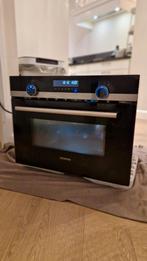Luxe siemens combi oven magnetron 2 jaar oud, Witgoed en Apparatuur, Ovens, Zo goed als nieuw, Oven met grill, Inbouw, Draaiplateau