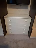 Ladekasten 4 lades en spiegel, Huis en Inrichting, Kasten | Ladekasten, Ophalen, 50 tot 100 cm, 3 of 4 laden, Minder dan 100 cm