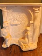 Twee mooie wanddecoraties van gips, Ophalen, Zo goed als nieuw