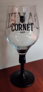 Cornet Bier Glas 33cl/pint Zwarte Steel en Voet Limited (D), Verzamelen, Biermerken, Overige merken, Glas of Glazen, Gebruikt