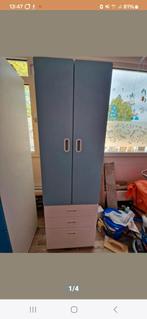 Ikea stuva kinderkledingkast lichtblauw, 50 tot 70 cm, 105 cm of meer, Zo goed als nieuw, Ophalen
