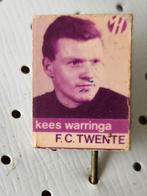 Voetbalspeldje Kees Warringa - FC Twente, Verzamelen, Speldjes, Pins en Buttons, Sport, Gebruikt, Ophalen of Verzenden, Speldje of Pin