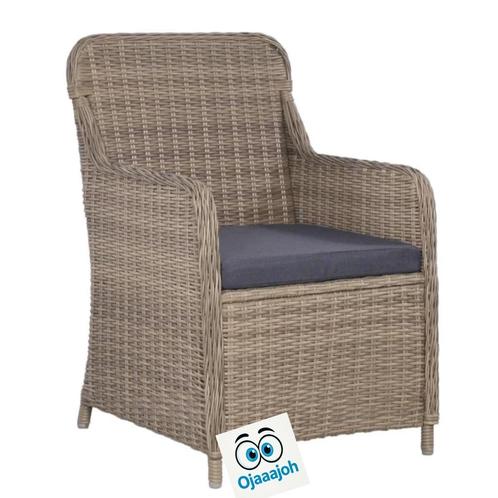 NIEUWE Luxe tuinstoelen polyrattan (4x stuks) Op=Op!, Tuin en Terras, Tuinstoelen, Nieuw, Wicker, Ophalen of Verzenden