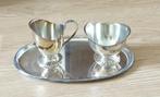 Douwe Egberts Ampira roomstelletje, silverplated, volgnr 24, Overige materialen, Overige typen, Ophalen of Verzenden, Zo goed als nieuw