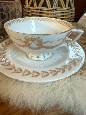 Sarregeumines Louis 1890 kop en schotel beschikbaar voor biedingen