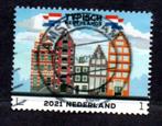 ‹(•¿•)› nl # i0072 typisch nederlands - huizen, Ophalen, Na 1940, Gestempeld