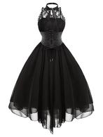 Victoriaanse korset jurk sexy punk gothic middeleeuwse, Historisch, Nieuw, Kleding, Verzenden