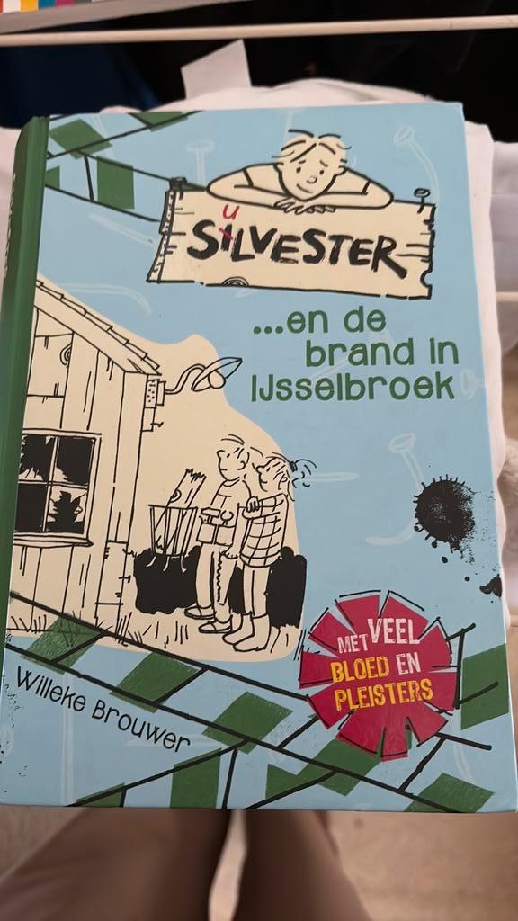Willeke Brouwer - Silvester en de brand in IJsselbroek, Boeken, Kinderboeken | Jeugd | 10 tot 12 jaar, Zo goed als nieuw, Ophalen of Verzenden