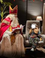 Sinterklaas en zijn pieten, Ophalen of Verzenden, Zo goed als nieuw