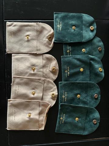 Sieraden zakjes stof (nieuw) beschikbaar voor biedingen