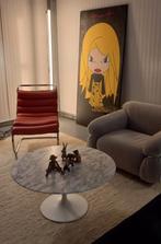 Tulipe bijzet tafels Eero Saarinen. Tulipe stoelen, Ophalen of Verzenden, Zo goed als nieuw, Rechthoekig