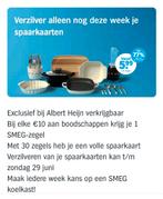 AH SMEG zegels en spaarkaarten, exclusieve items voor keuken, Verzamelen, Supermarktacties, Albert Heijn, Ophalen of Verzenden