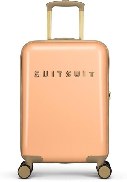 ✅ SUITSUIT Fusion Pale Orange koffer 55 cm - NIEUW, Sieraden, Tassen en Uiterlijk, Koffers, Nieuw, Hard kunststof, 50 tot 60 cm