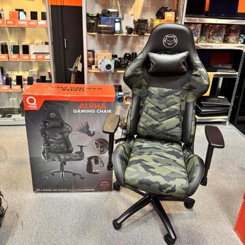 Qware Gaming Alpha Gaming Chair Camouflage | Nieuw in doos m beschikbaar voor biedingen