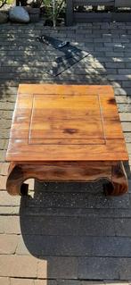 Aziatische opium tafeltje, Huis en Inrichting, Tafels | Salontafels, Ophalen, Gebruikt, 50 tot 100 cm, 50 tot 100 cm