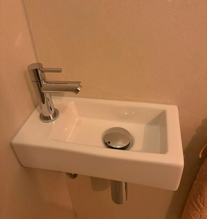 Mueller Fonteintje “Nieuw in doos”, Doe-het-zelf en Verbouw, Sanitair, Nieuw, Wastafel, Ophalen of Verzenden
