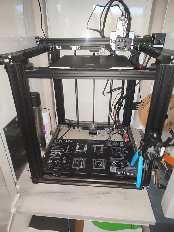 Creality ender 5 pro, Computers en Software, 3D Printers, Gebruikt, Ophalen