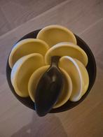 Vintage Pindasaus Set - West Germany Jaren 70, Huis en Inrichting, Ophalen of Verzenden, Gebruikt, Kunststof, Los bestek