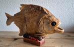 Opgezette Piranha - Uniek Decoratieobject, Verzamelen, Dierenverzamelingen, Ophalen of Verzenden, Gebruikt, Overige soorten, Opgezet dier
