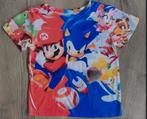 'Mario & Sonic' T-shirt maat 140, Jongen of Meisje, Ophalen of Verzenden, Zo goed als nieuw, Shirt of Longsleeve