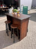 Statafels 125x60 cm hangtafel biertafel café bar kroeg, Huis en Inrichting, Tafels | Statafels, Ophalen of Verzenden, Zo goed als nieuw
