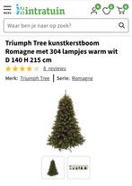 Kunst kerstboom serie Romagne met 304 LED lampjes D140 H215, Diversen, Kerst, Ophalen, Zo goed als nieuw