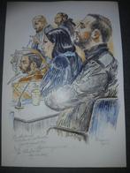 Redouan Taghi originele gesigneerde moederprint, Ophalen of Verzenden