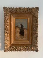 Schilderij van David Artz, vissersvrouw, Antiek en Kunst, Ophalen of Verzenden