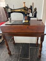 Antieke Singer Naaimachine met Tafel, Ophalen of Verzenden
