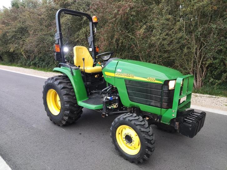 JOHN DEERE 4310 tractor (type 4310, 31 pk, Yanmar diesel), Zakelijke goederen, Agrarisch | Tractoren, tot 2500, John Deere, tot 80 Pk