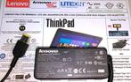 LENOVO 00HM614 LITE-ON 20V 2.25A 45W Adapter Square Lader, Ophalen of Verzenden, Zo goed als nieuw, Lenovo origineel