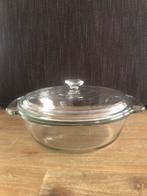 Anchor Hocking Glazen Ovenschaal met deksel 2 liter, Ophalen, Zo goed als nieuw, Glas, Overige typen