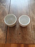 Twee kopjes keramiek van Studio Emma Sophia, Huis en Inrichting, Ophalen, Zo goed als nieuw, Overige stijlen, Kop(pen) en/of Schotel(s)