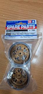 Tamiya SP-549 2-Piece Wide Mesh Wheels (1 Pair), Auto, Groter dan 1:32, Nieuw, Ophalen of Verzenden