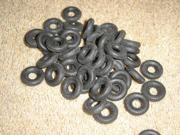 Bandjes Dinky Toys 20mm zwart glad beschikbaar voor biedingen