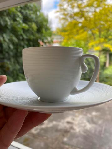 JL Coquet koffiekopjes en schotels (4 stuks) nieuwstaat beschikbaar voor biedingen