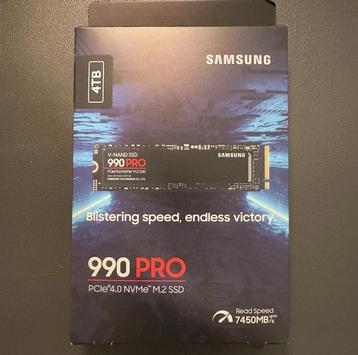 Samsung 990 PRO 4TB SSD - beschikbaar voor biedingen