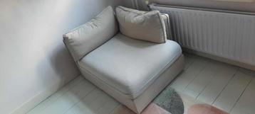 Ikea Vallentuna bankje, Orrsta beige/grijs